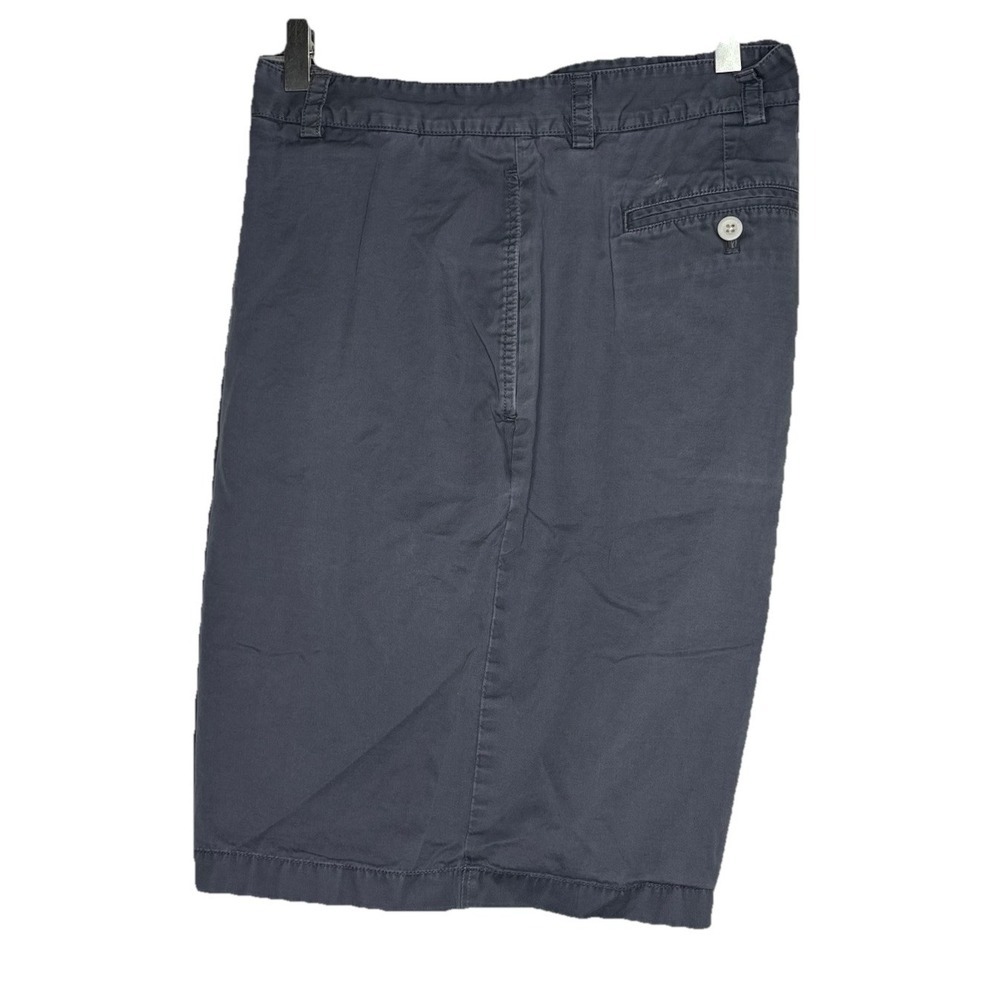 Vineyard Vines Shorts Mens 40 Island Washed Gray Chino‎ Flat Front Cotton Twill